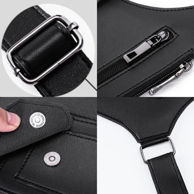 🧍♂️Avasoma® | Premium Leather Adjustable Underarm Shoulder Bag for Men & Women❤️