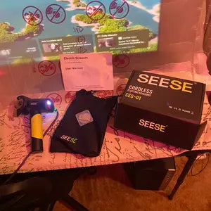 Buyer photo showing the electric scissors kit