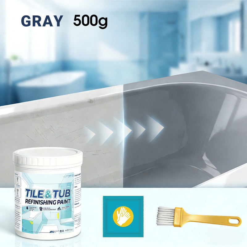 🥳2026 HOT SALE🥳💞50K+ SOLD!⚡Premium Tile & Tub Refinishing Paint Kit