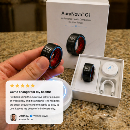 🎉70% OFF Launch Deal🔥  Non-Invasive Smart Ring