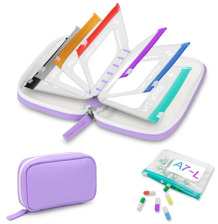 Avasoma® 🏆Flash Sale⚡ 50K+ SOLD! Waterproof Pill Pouch Set-14Pcs Bags Inside