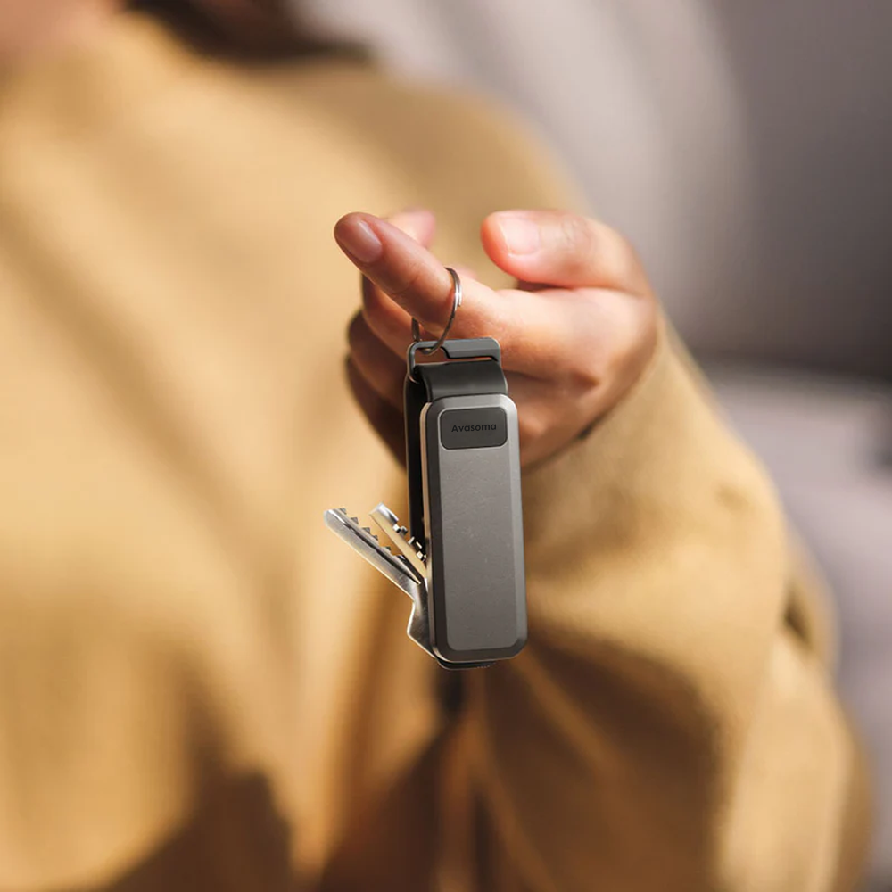 🔑Smart Key Organiser | Minimalist Anti-Lost EDC Key Case with Built-in Bottle Opener & Tool-Free Assembly