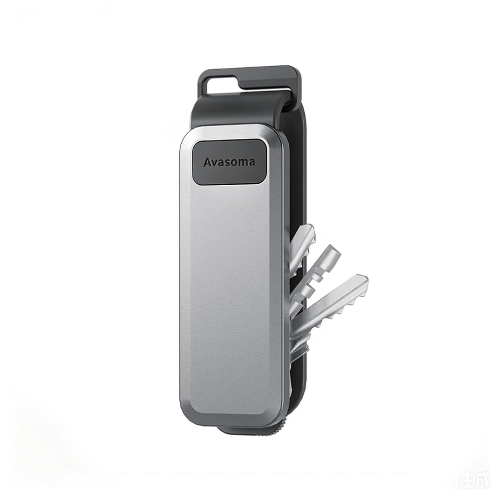 🔑Smart Key Organiser | Minimalist Anti-Lost EDC Key Case with Built-in Bottle Opener & Tool-Free Assembly