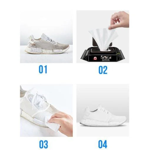 Avasoma® White Shoe Quick Wipes