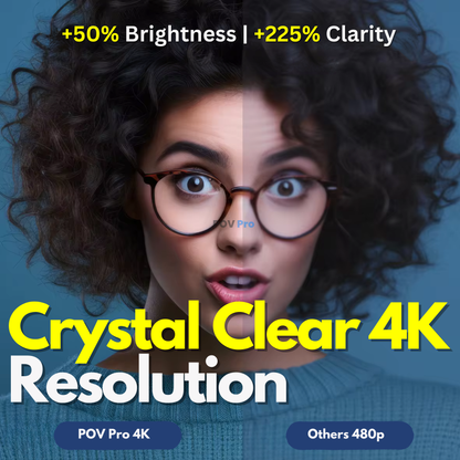 🚀 POV-Pro 4K Action Camera — Wearable, Magnetic & Hands-Free!