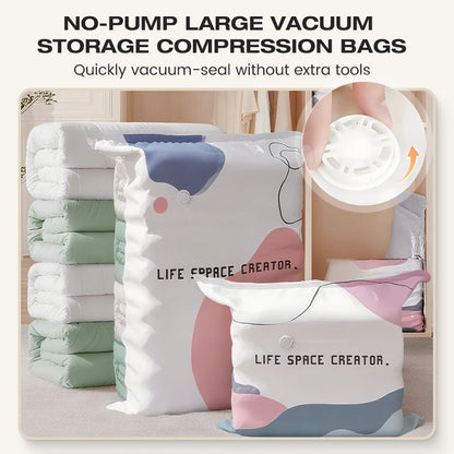 🗽Limited-time offer-No-Pump 3D Vacuum Storage Bags