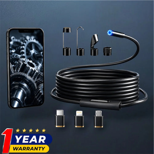 Avasoma® 1920P HD,  works with any iPhone or Android. Plug in. See everything