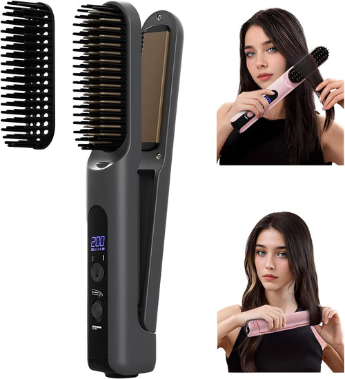 🔥Last day discount🔥Avasoma® A comb and straightener in one!