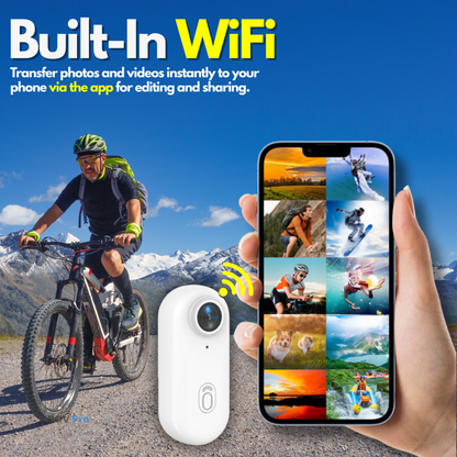 🚀 POV-Pro 4K Action Camera — Wearable, Magnetic & Hands-Free!