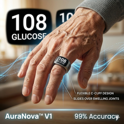 🎉70% OFF Launch Deal🔥  Non-Invasive Smart Ring