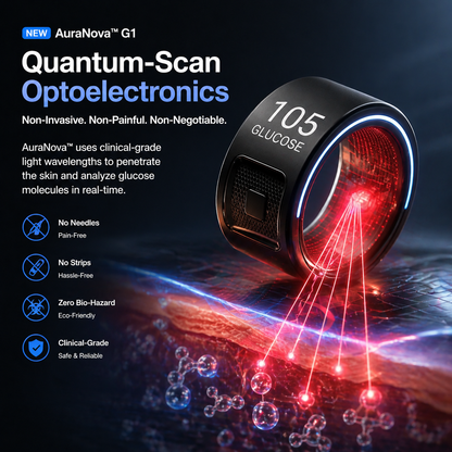🎉70% OFF Launch Deal🔥  Non-Invasive Smart Ring