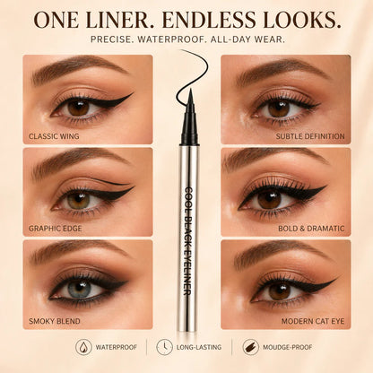 Last Day Buy 1 Get 1 Free✨Avasoma® Waterproof Eyeliner That Stays Put.