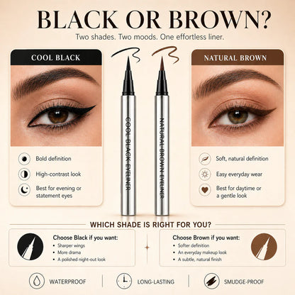 Last Day Buy 1 Get 1 Free✨Avasoma® Waterproof Eyeliner That Stays Put.