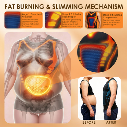 Sugoola® Moringa & Berberine 4-in-1 Microparticle Sculpting & Fat-Burning Vest