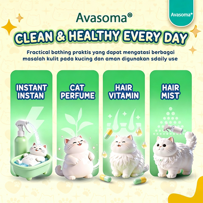 🐈Avasoma® 10-in-1: The Ultimate All-Skin Solution for Your Cat! ✨