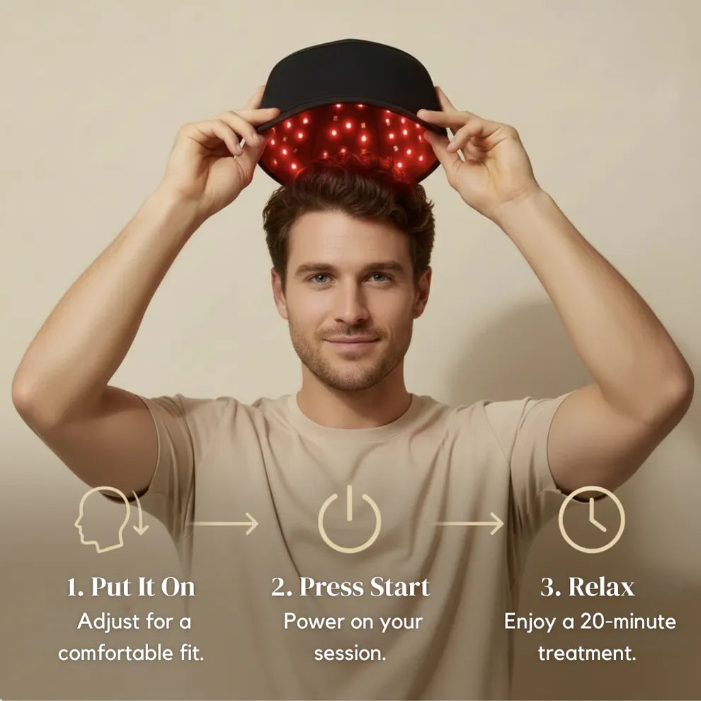 Avasoma® Red Light Hair Growth