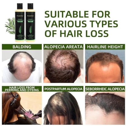 🔥LAST DAY 50% OFF🔥Avasoma® Organic Rosemary Hair Growth Shampoo