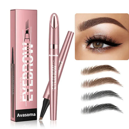 Last Day Buy 1 Get 1 Free✨Avasoma® Waterproof Micro-Fork Eyebrow Pencil