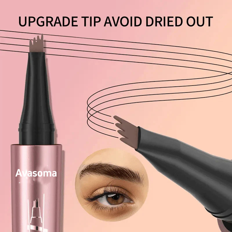 Last Day Buy 1 Get 1 Free✨Avasoma® Waterproof Micro-Fork Eyebrow Pencil