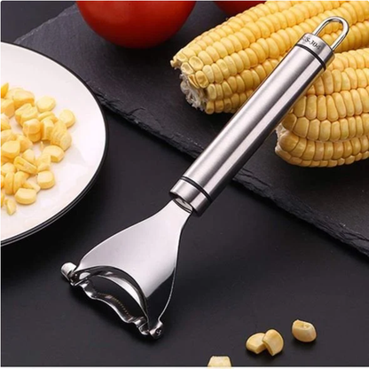 Avasoma® 2 Counts Corn Peeler, Stainless Steel Corn Stripper Tool for Efficient Corn Kernel Removal
