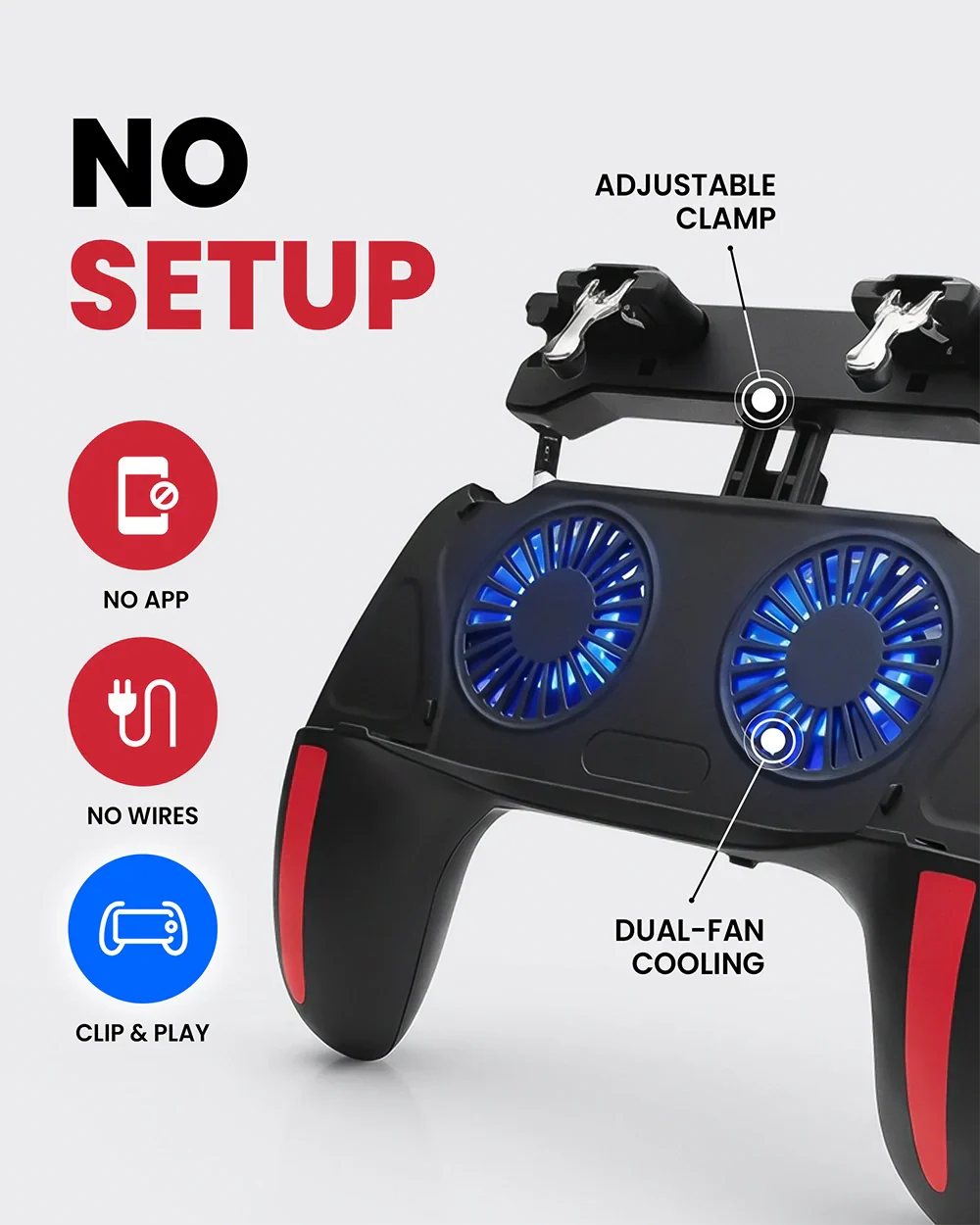 STOP OVERHEATING, START WINNING  AT 50% OFF TODAY!-Avasoma® Game Controller