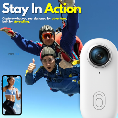 🚀 POV-Pro 4K Action Camera — Wearable, Magnetic & Hands-Free!