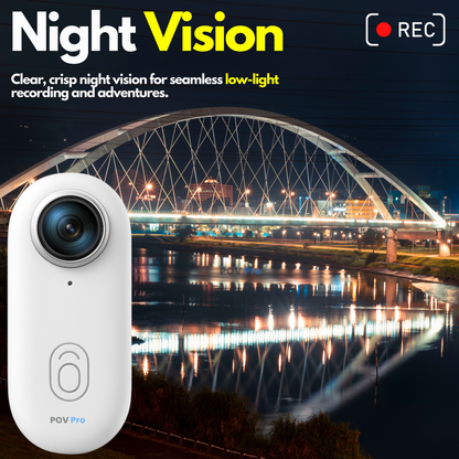 🚀 POV-Pro 4K Action Camera — Wearable, Magnetic & Hands-Free!