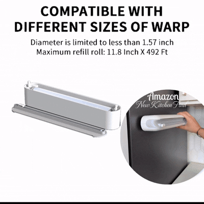 Avasoma® |🗽Tin Foil & Cling Film Dispenserand Cutter -up
