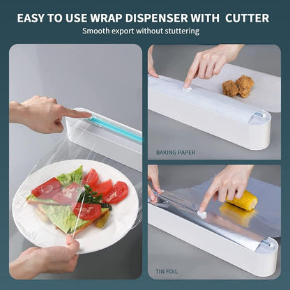 Avasoma® |🗽Tin Foil & Cling Film Dispenserand Cutter -up
