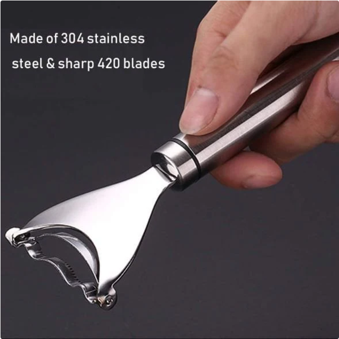 Avasoma® 2 Counts Corn Peeler, Stainless Steel Corn Stripper Tool for Efficient Corn Kernel Removal