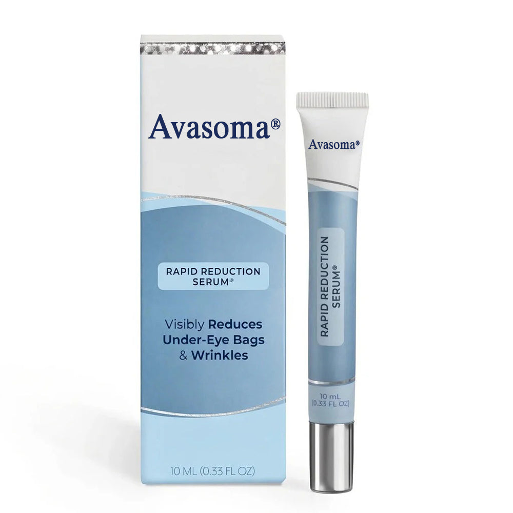 Avasoma® Rapid Reduction Eye Serum - Anti Aging Wrinkle Remover for Face, Scientific formula for easy absorption without greasiness