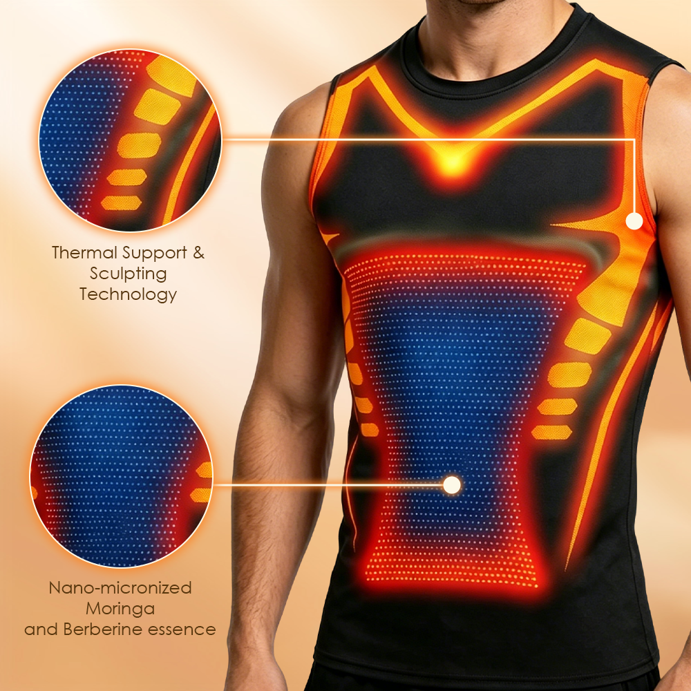 Sugoola® Moringa & Berberine 4-in-1 Microparticle Sculpting & Fat-Burning Vest