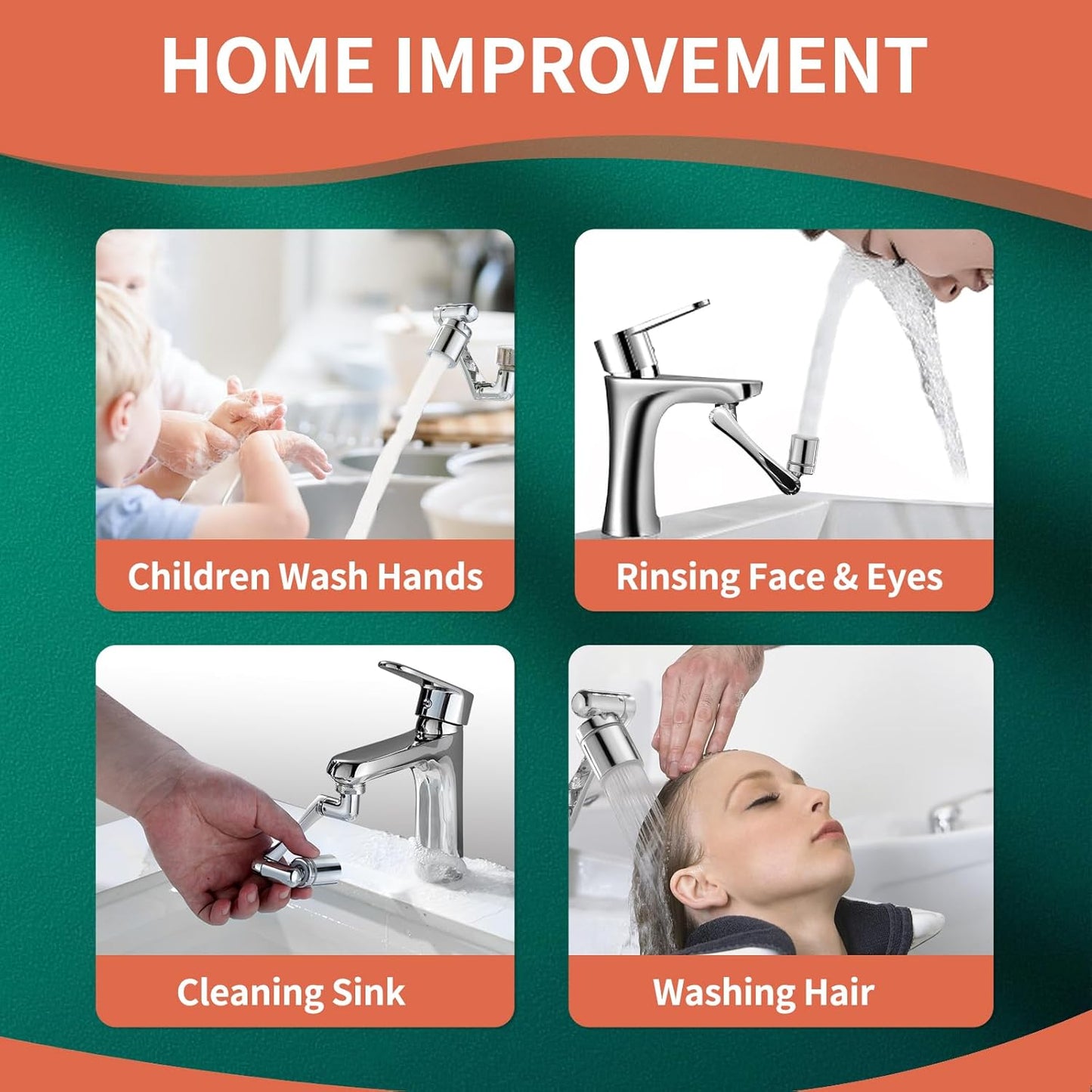 Avasoma® 1080° Swivel Faucet - Multifunctional Universal Robotic Arm🎁