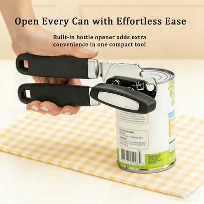 Avasoma® Stainless Steel Multi-Function Opener—Smooth Cut · Effortless Use