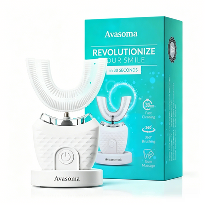 🦷Avasoma® 360° Whitening Toothbrush | Professional Deep Clean in Just 30 Seconds