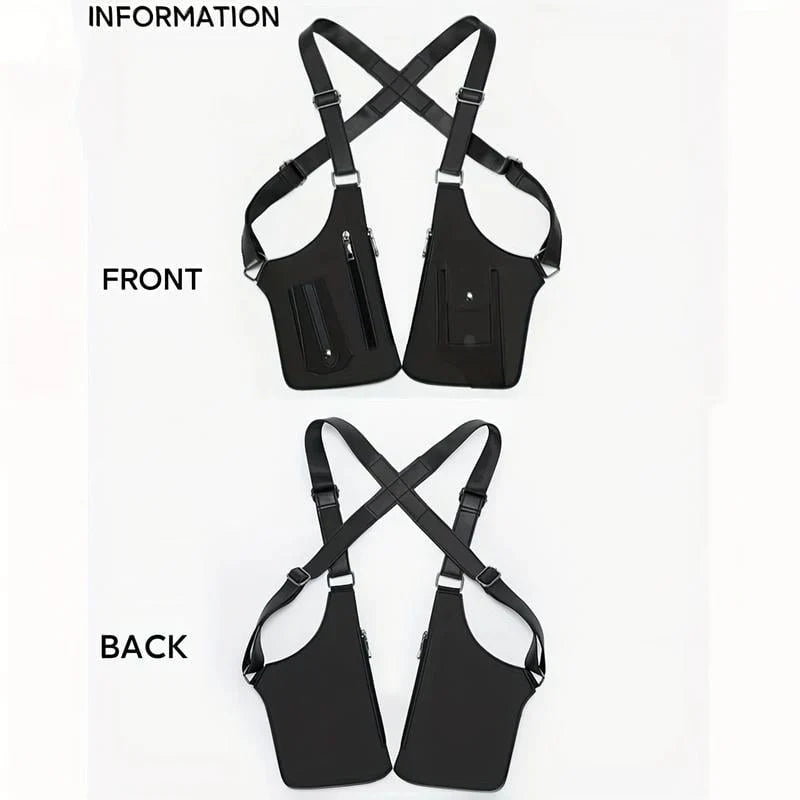 🧍‍♂️Avasoma® | Premium Leather Adjustable Underarm Shoulder Bag for Men & Women
