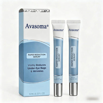 Avasoma® Rapid Reduction Eye Serum - Anti Aging Wrinkle Remover for Face, Scientific formula for easy absorption without greasiness