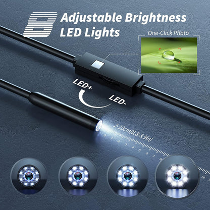 Avasoma® 1920P HD,  works with any iPhone or Android. Plug in. See everything