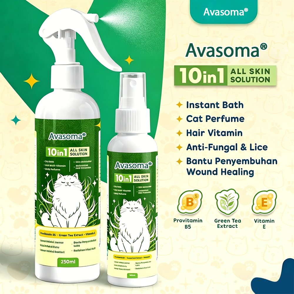 🐈Avasoma® 10-in-1: The Ultimate All-Skin Solution for Your Cat! ✨