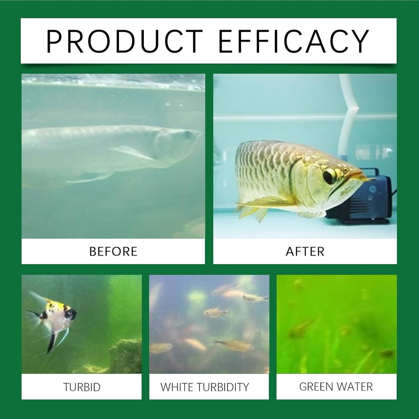🐠Crystal Clear Aquarium Water Tablets – Fast-Acting Purification, pH Balanced, Safe & Easy Maintenance for Fish Tanks & Ponds