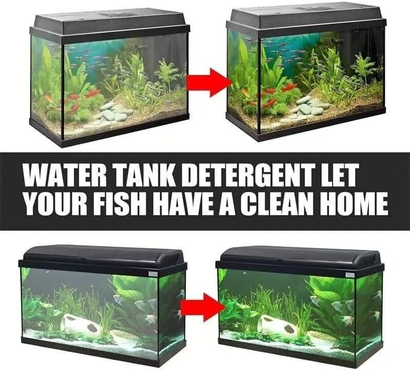 🐠Crystal Clear Aquarium Water Tablets – Fast-Acting Purification, pH Balanced, Safe & Easy Maintenance for Fish Tanks & Ponds