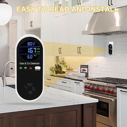 Avasoma® Portable Carbon Monoxide Detector 4-in-1