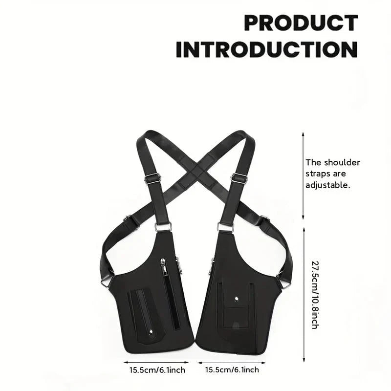 🧍‍♂️Avasoma® | Premium Leather Adjustable Underarm Shoulder Bag for Men & Women