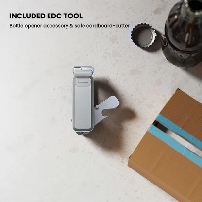 🔑Smart Key Organiser | Minimalist Anti-Lost EDC Key Case with Built-in Bottle Opener & Tool-Free Assembly