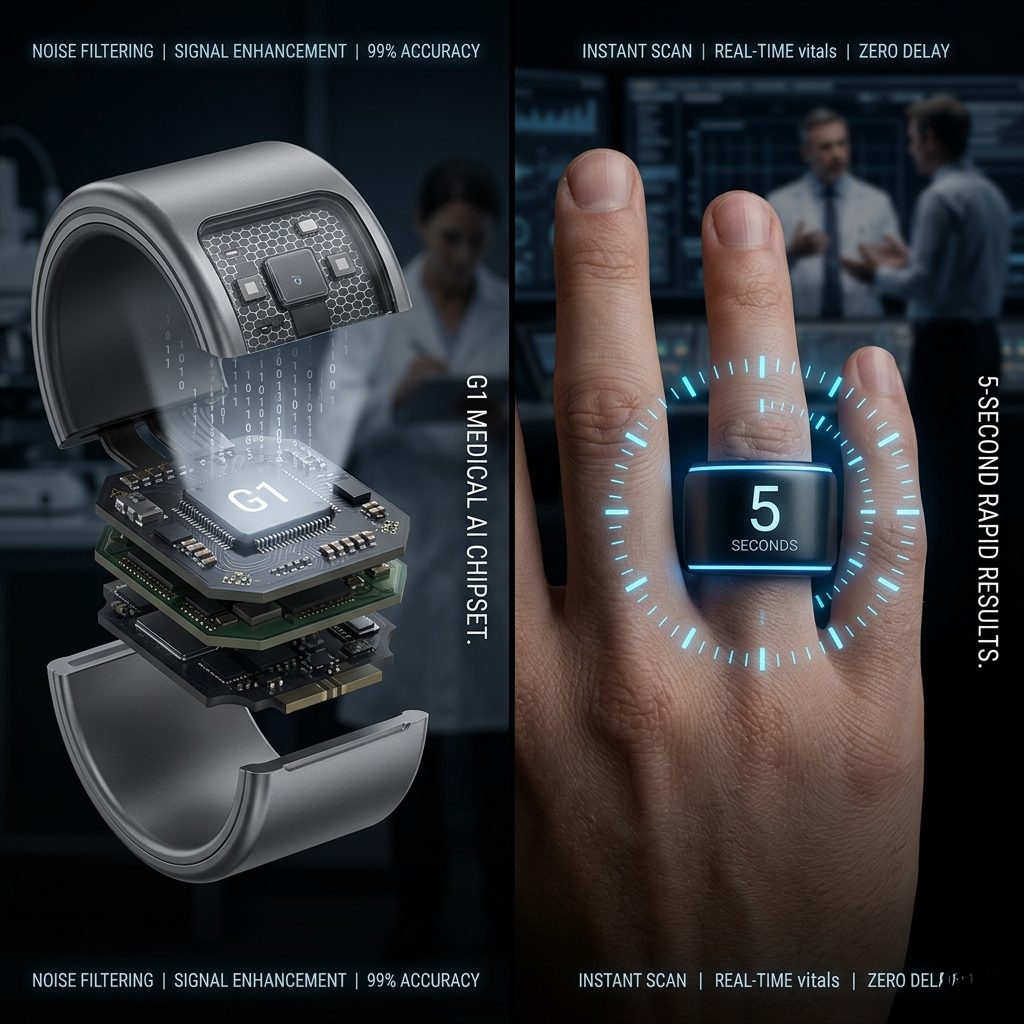 🎉70% OFF Launch Deal🔥  Non-Invasive Smart Ring