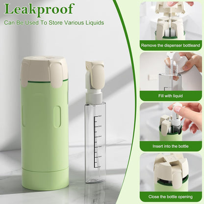 🔥 Upgrade Your Travel Gear! 4-in-1 Compact Travel Dispenser – 50% OFF Limited Deal