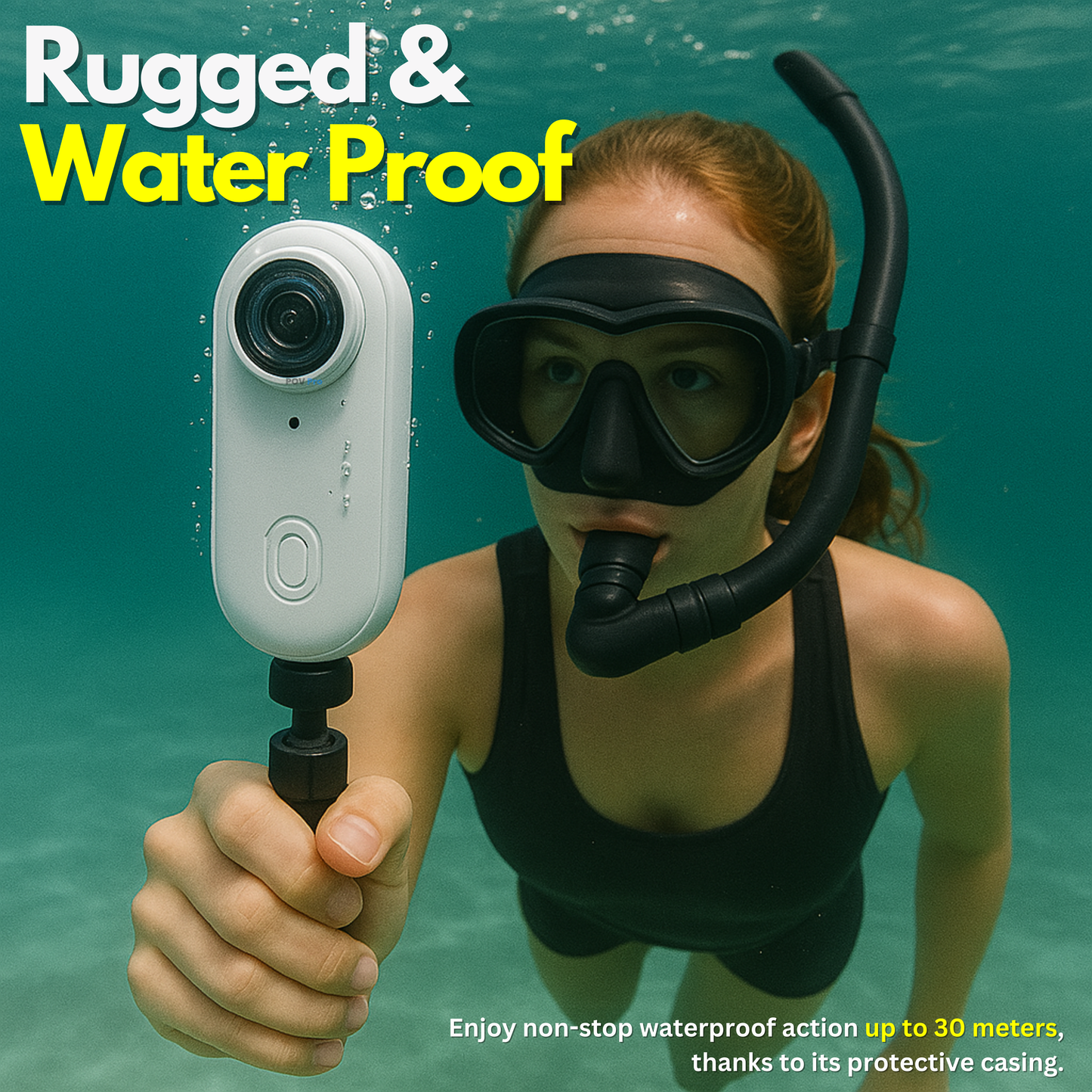 🚀 POV-Pro 4K Action Camera — Wearable, Magnetic & Hands-Free!