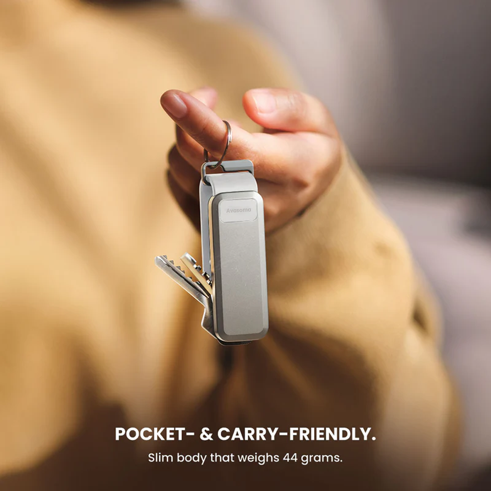 🔑Smart Key Organiser | Minimalist Anti-Lost EDC Key Case with Built-in Bottle Opener & Tool-Free Assembly