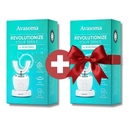 🦷Avasoma® 360° Whitening Toothbrush | Professional Deep Clean in Just 30 Seconds