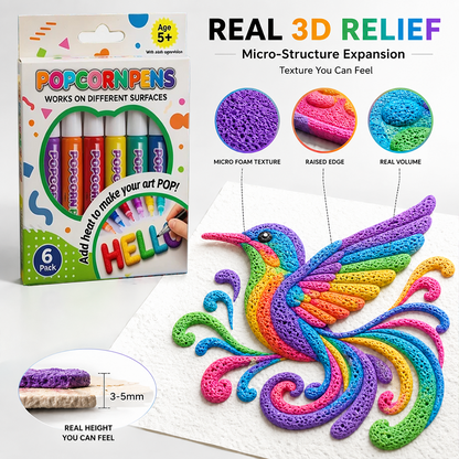 Save 50% by ordering today丨🗽✅IEY® 3D Relief Art Pen – Turn Flat Drawings Into Touchable 3D Art